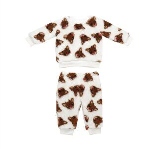 NWT BABY STARTERS Rudolph Fleece Long Sleeve Top & Pants Set (Baby)